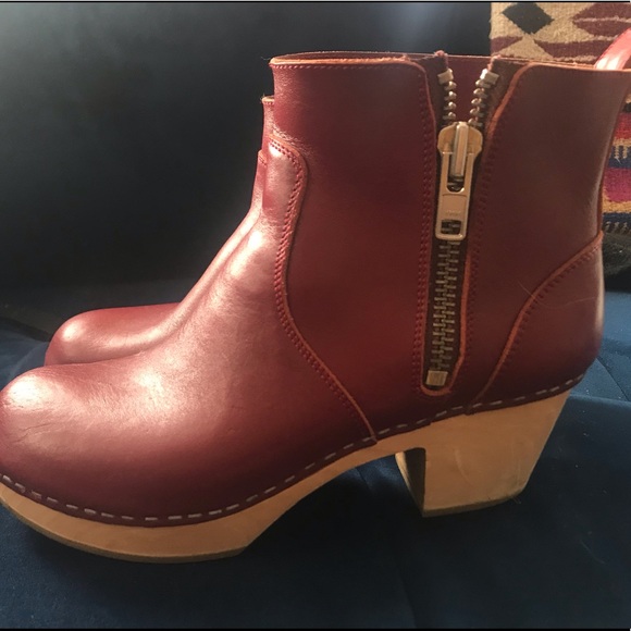 Swedish Hasbeens Shoes - Swedish Hasbeens Zip It Emmy- 38 EU
